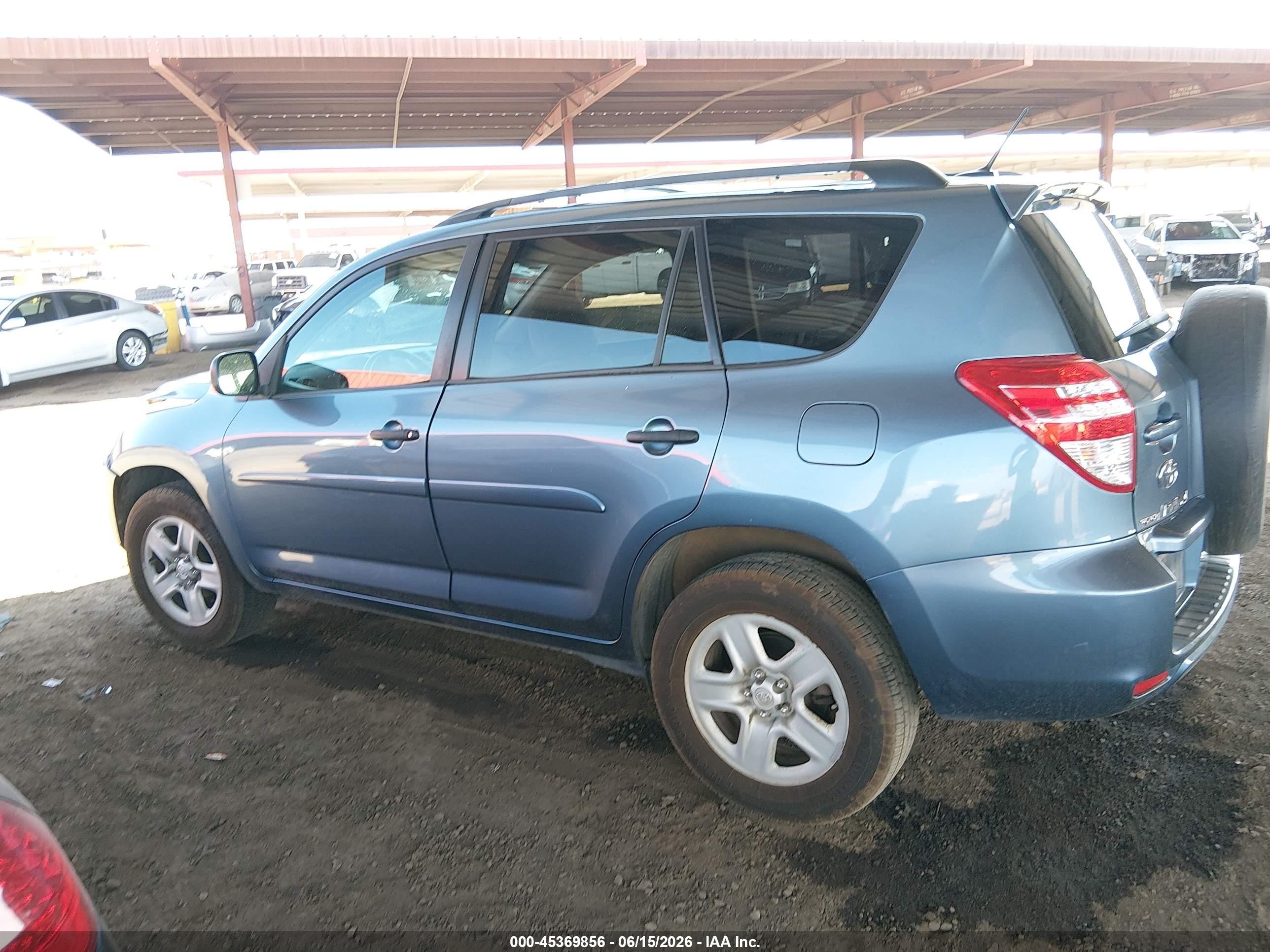 2010 Toyota Rav4   Blue vin: 2T3ZF4DV4AW017058