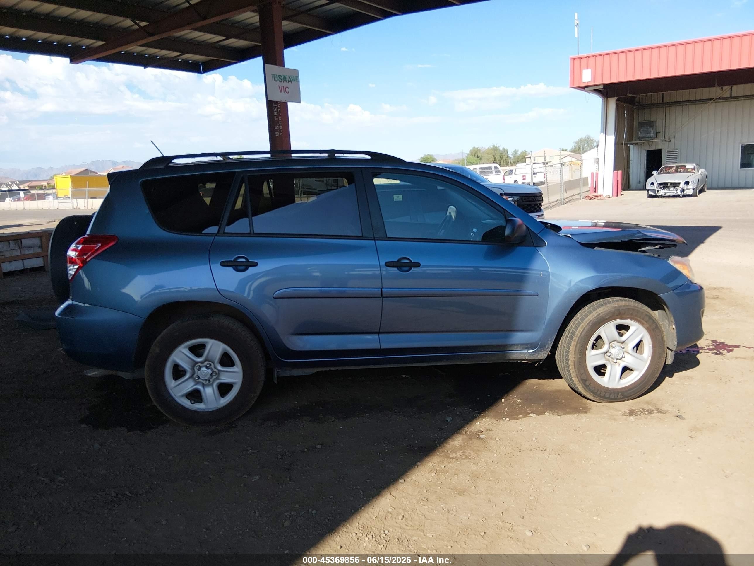 2010 Toyota Rav4   Blue vin: 2T3ZF4DV4AW017058