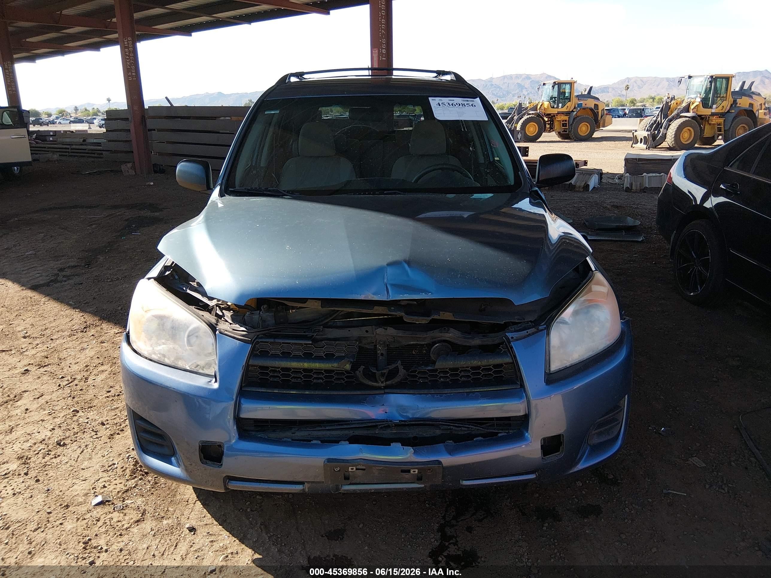 2010 Toyota Rav4   Blue vin: 2T3ZF4DV4AW017058