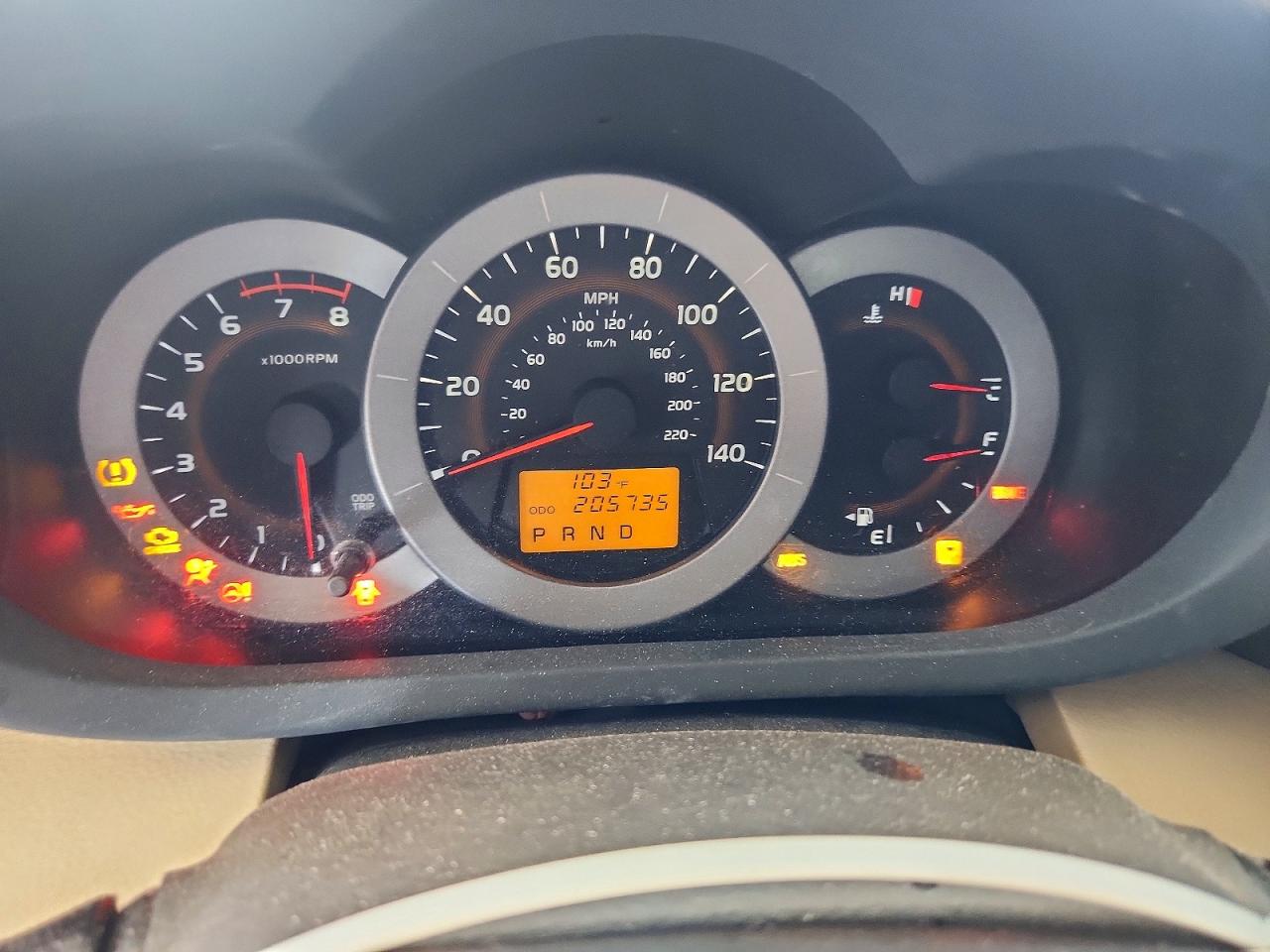2010 Toyota Rav4 Base Red vin: 2T3ZF4DV4AW017237