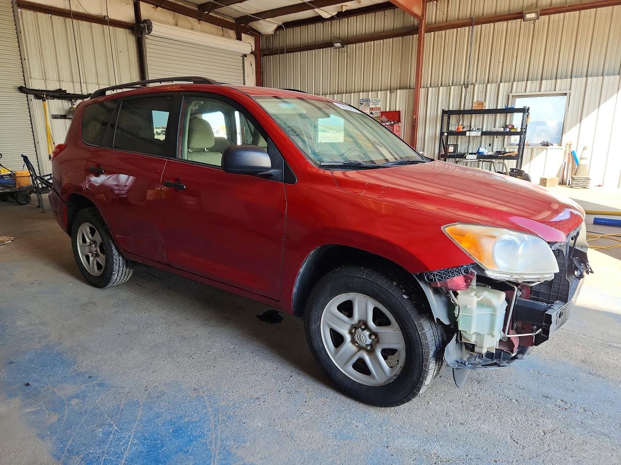 2010 Toyota Rav4 Base Red vin: 2T3ZF4DV4AW017237