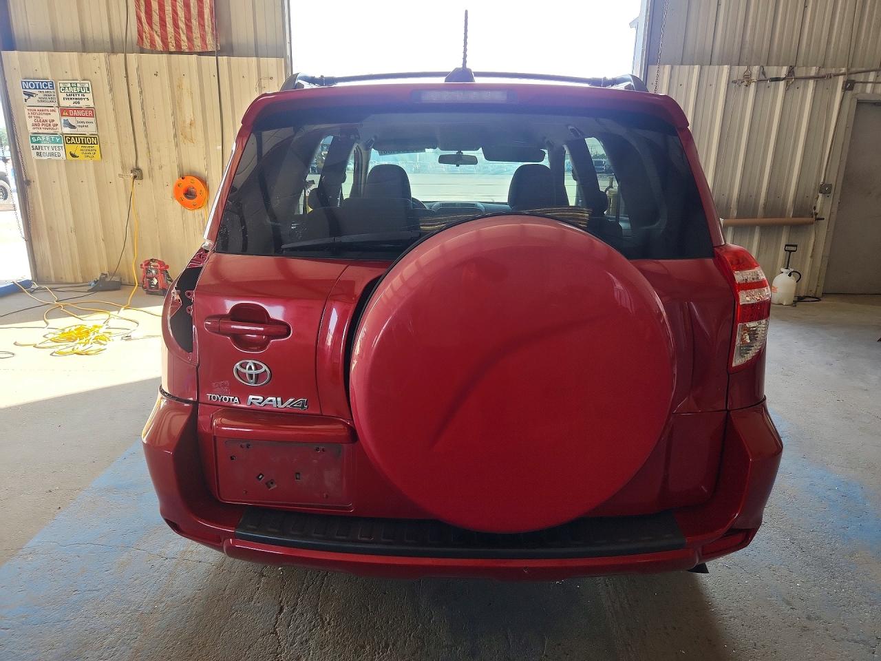2010 Toyota Rav4 Base Red vin: 2T3ZF4DV4AW017237