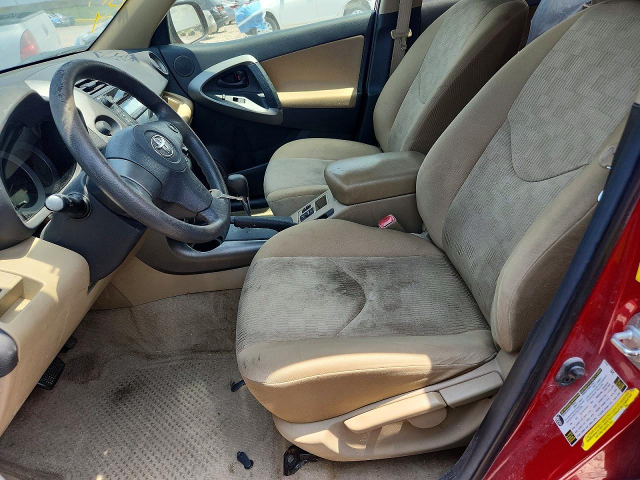 2010 Toyota Rav4 Base Red vin: 2T3ZF4DV4AW017237