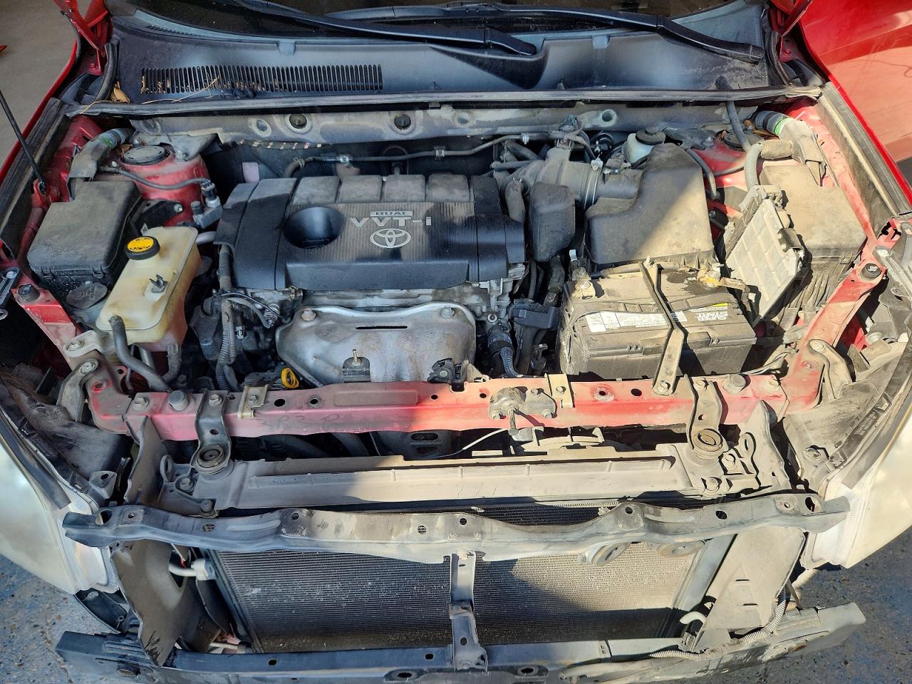 2010 Toyota Rav4 Base Red vin: 2T3ZF4DV4AW017237