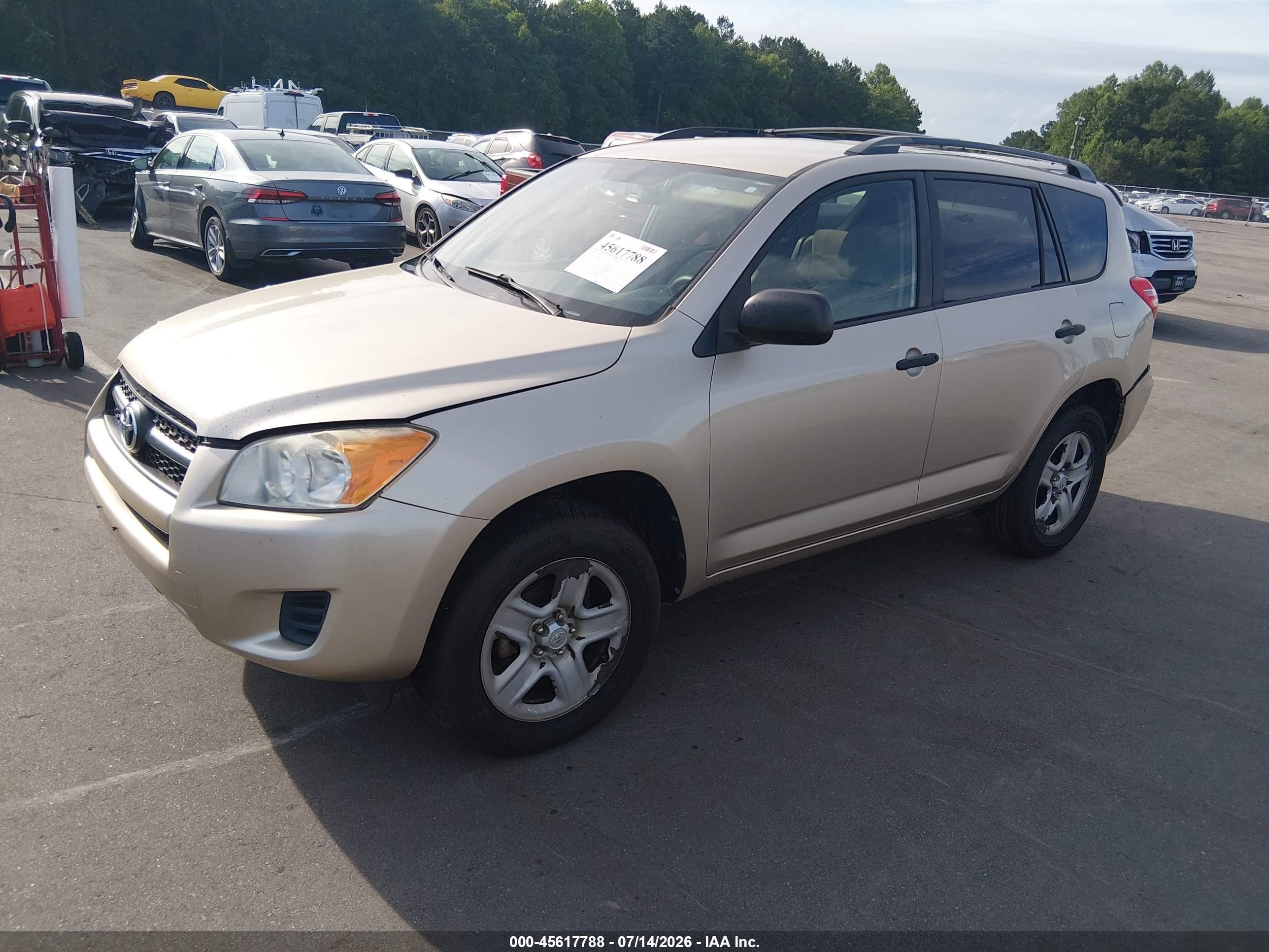 2010 Toyota Rav4 Tan vin: 2T3ZF4DV4AW019425