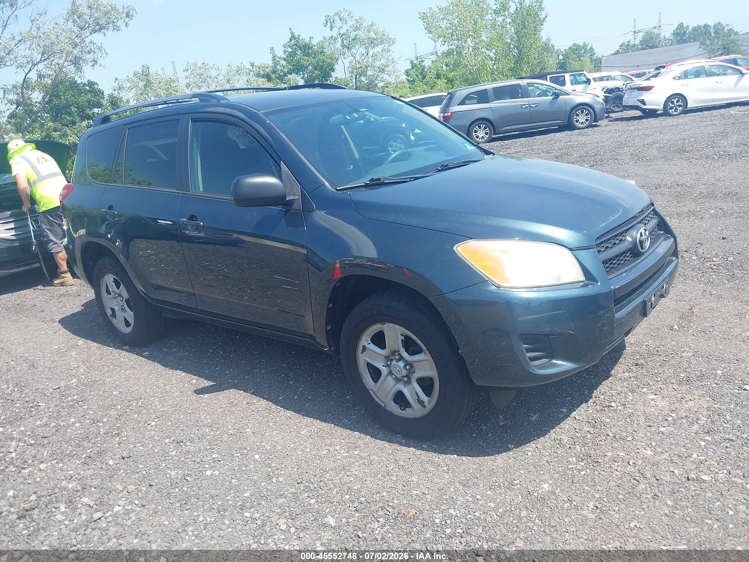 2010 Toyota Rav4   Зеленый vin: 2T3ZF4DV4AW022549