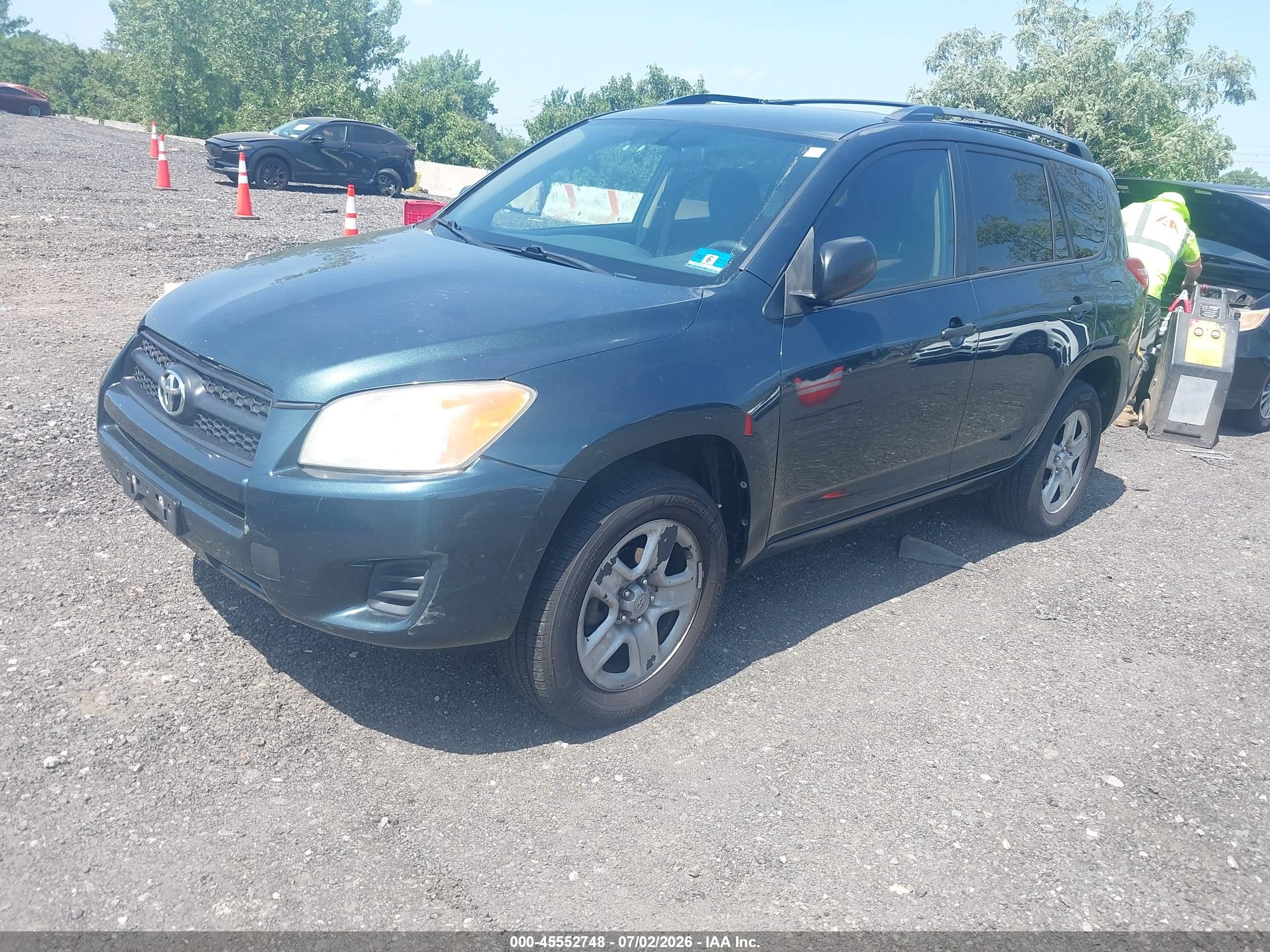 2010 Toyota Rav4   Зеленый vin: 2T3ZF4DV4AW022549