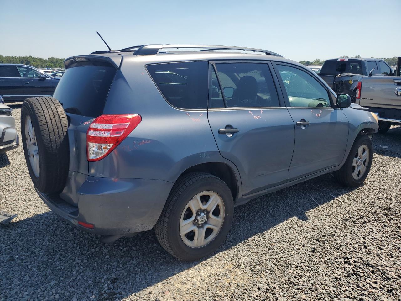 2010 Toyota Rav4 Base Blue vin: 2T3ZF4DV4AW037715