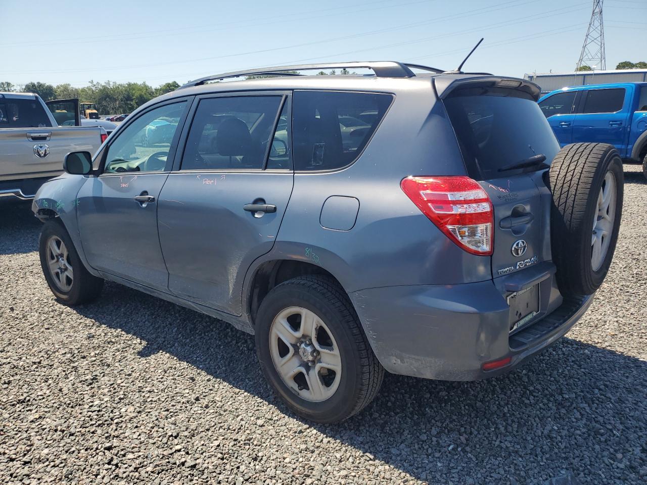 2010 Toyota Rav4 Base Blue vin: 2T3ZF4DV4AW037715