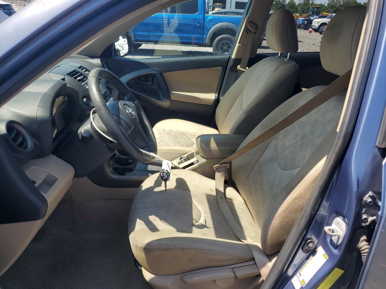2010 Toyota Rav4 Base Blue vin: 2T3ZF4DV4AW037715