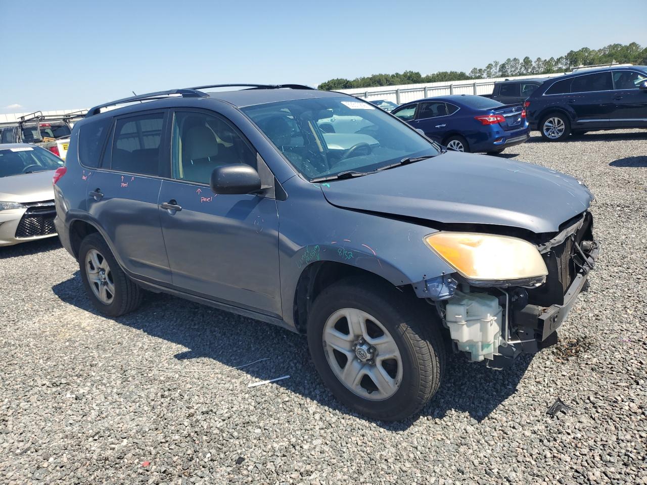 2010 Toyota Rav4 Base Blue vin: 2T3ZF4DV4AW037715