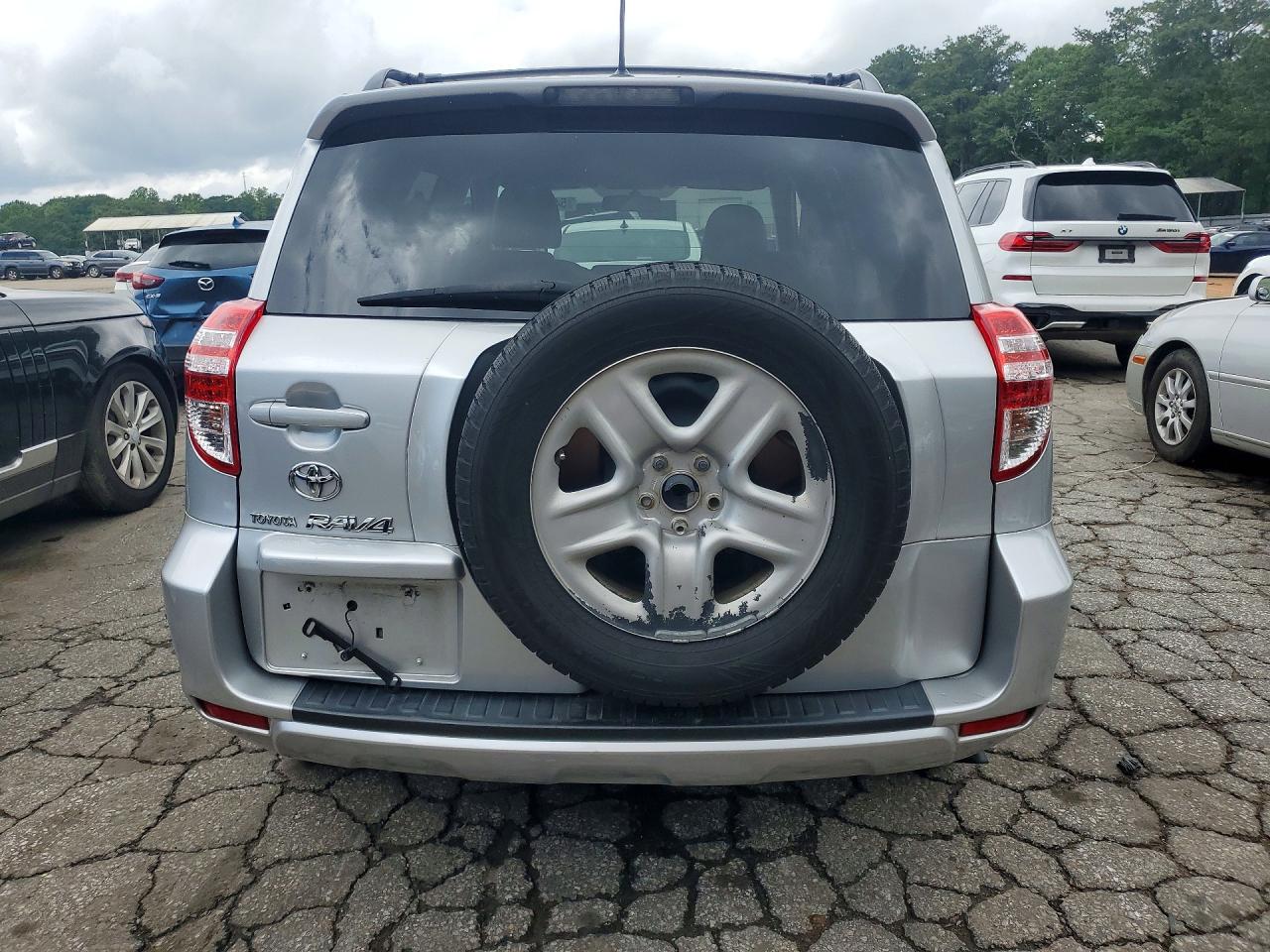 2010 Toyota Rav4 Base Silver vin: 2T3ZF4DV4AW047645