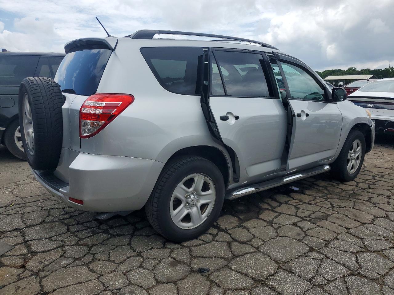 2010 Toyota Rav4 Base Silver vin: 2T3ZF4DV4AW047645