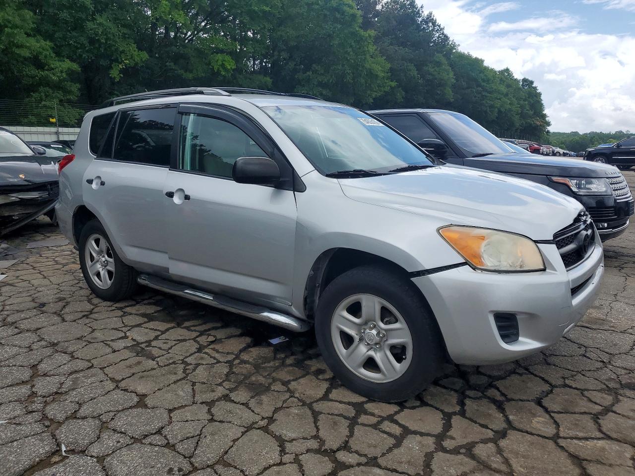 2010 Toyota Rav4 Base Silver vin: 2T3ZF4DV4AW047645