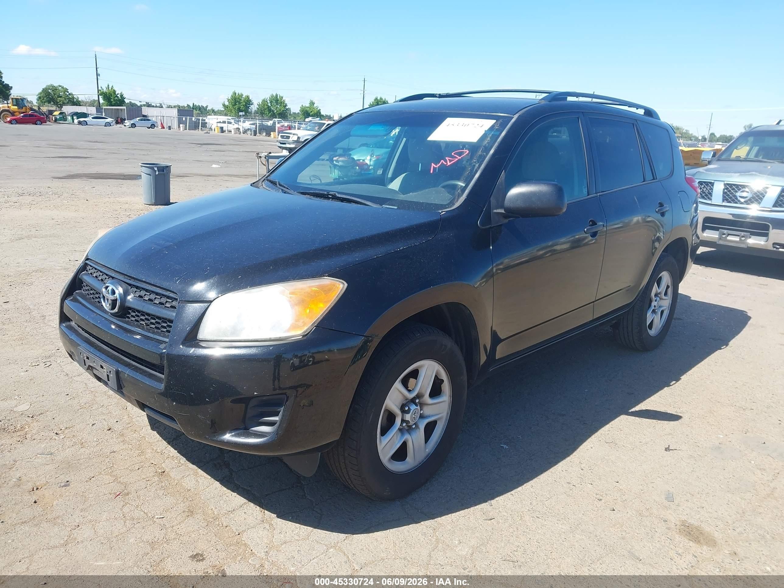 2010 Toyota Rav4   Black vin: 2T3ZF4DV4AW049962