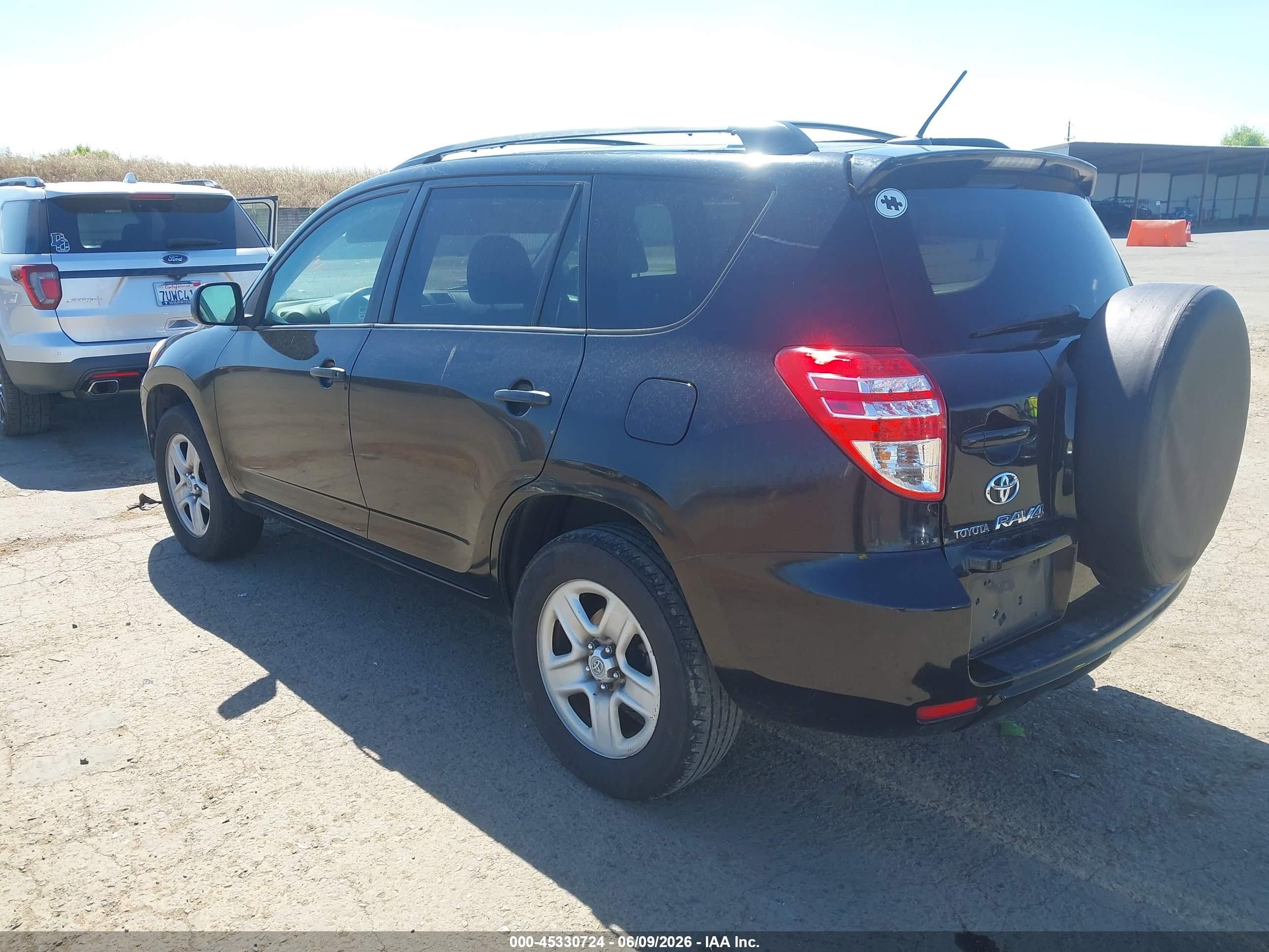 2010 Toyota Rav4   Black vin: 2T3ZF4DV4AW049962