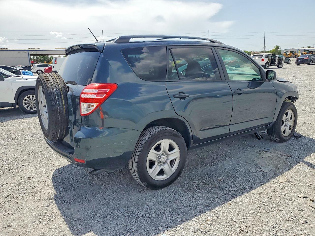 2011 Toyota Rav4 Base Green vin: 2T3ZF4DV4BW058226