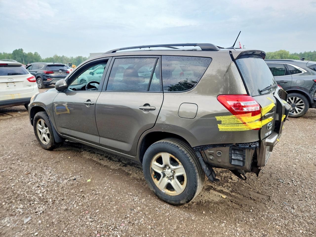 2011 Toyota Rav4 Base Коричневый vin: 2T3ZF4DV4BW060168