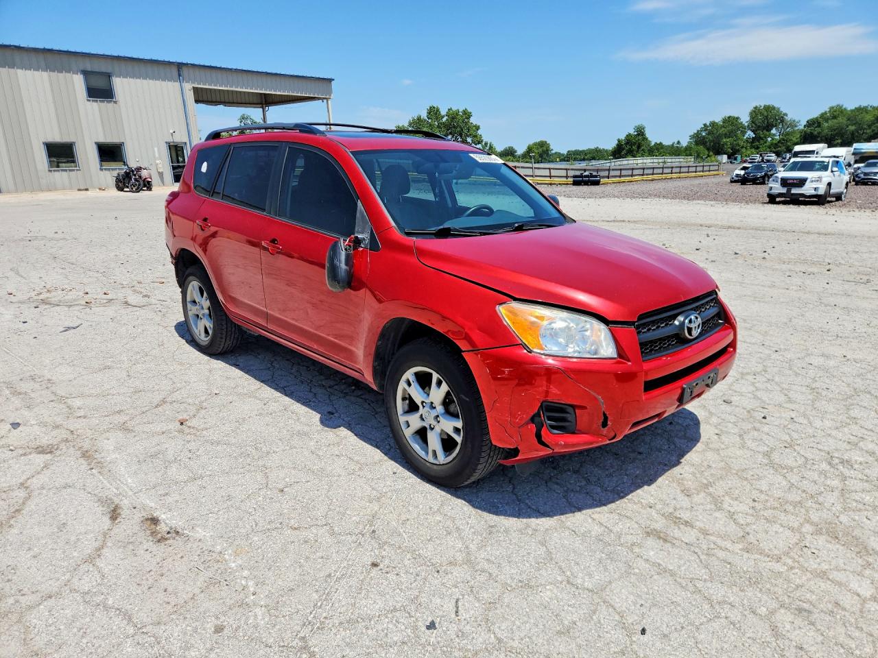 2011 Toyota Rav4 Base Red vin: 2T3ZF4DV4BW061126