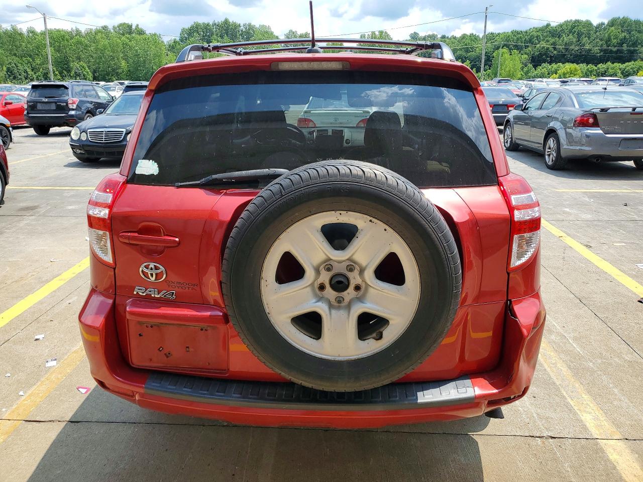 2011 Toyota Rav4 Base Red vin: 2T3ZF4DV4BW061269