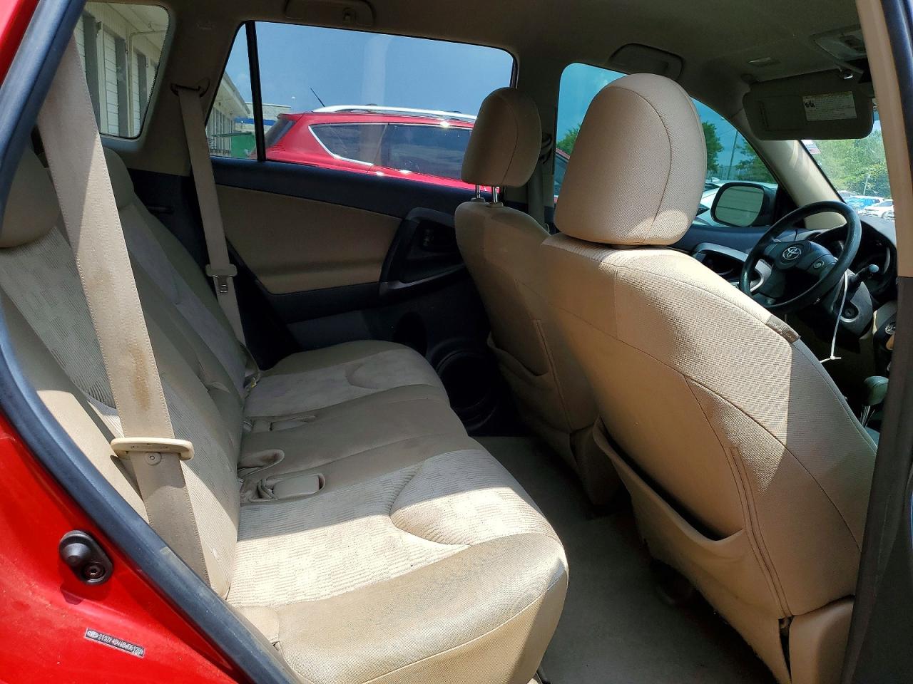 2011 Toyota Rav4 Base Red vin: 2T3ZF4DV4BW061269