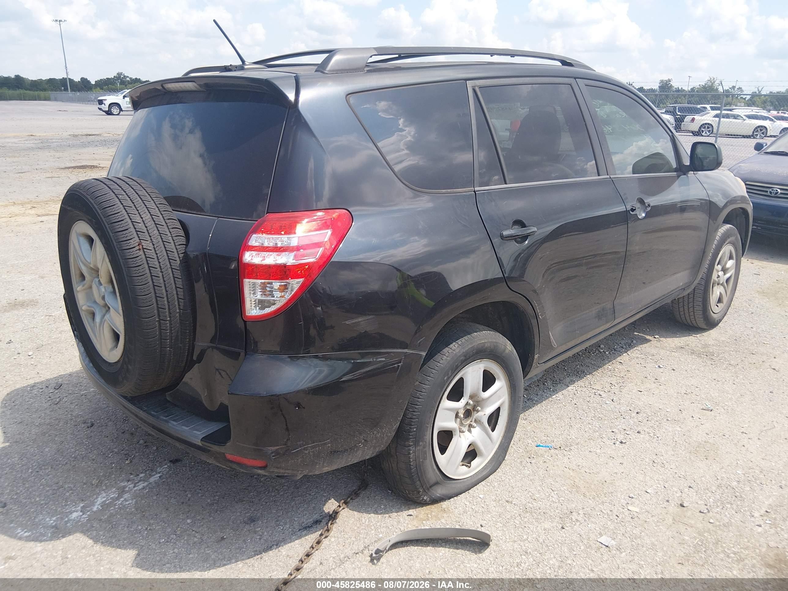 2011 Toyota Rav4   Black vin: 2T3ZF4DV4BW064348
