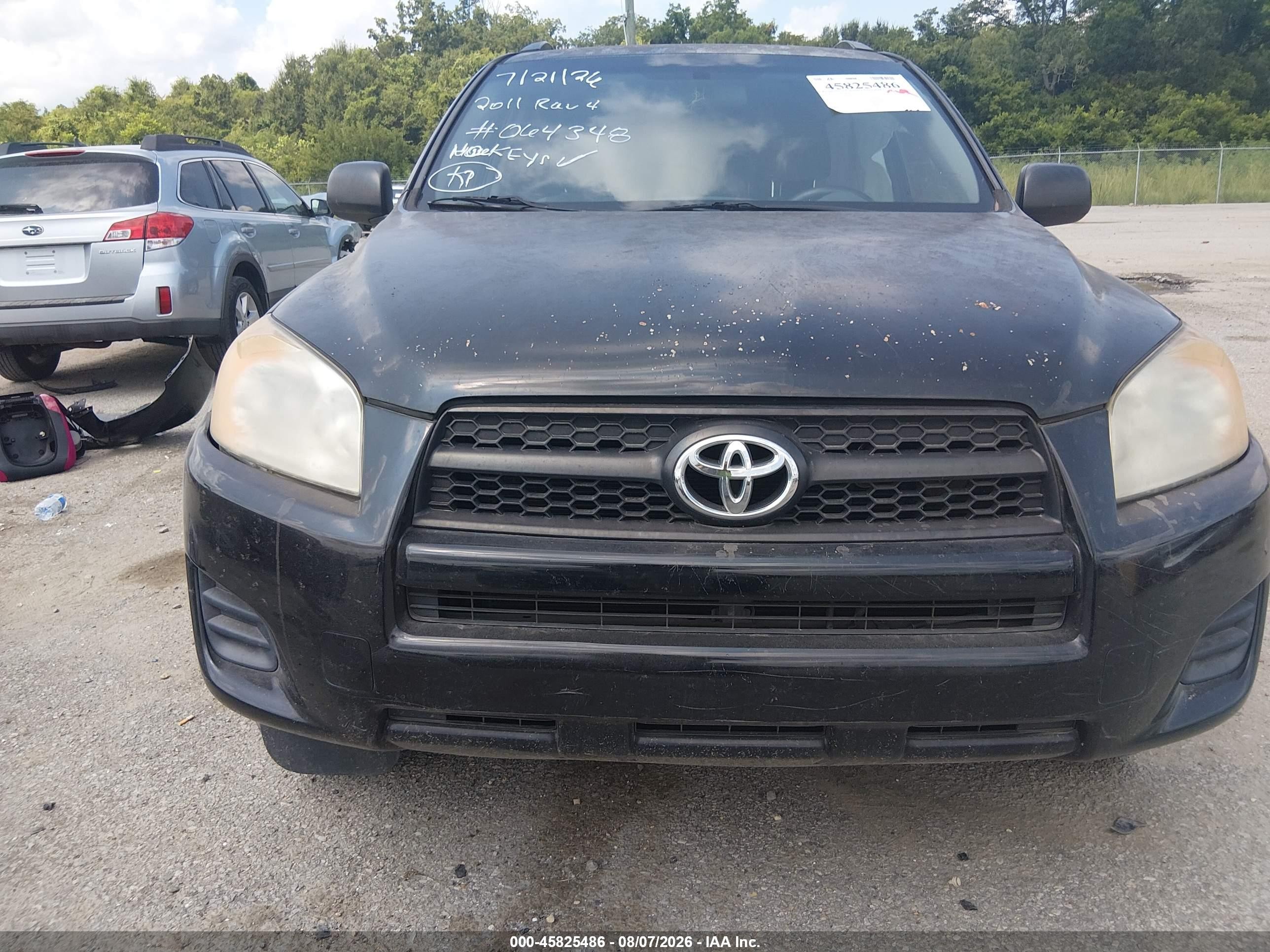 2011 Toyota Rav4   Black vin: 2T3ZF4DV4BW064348