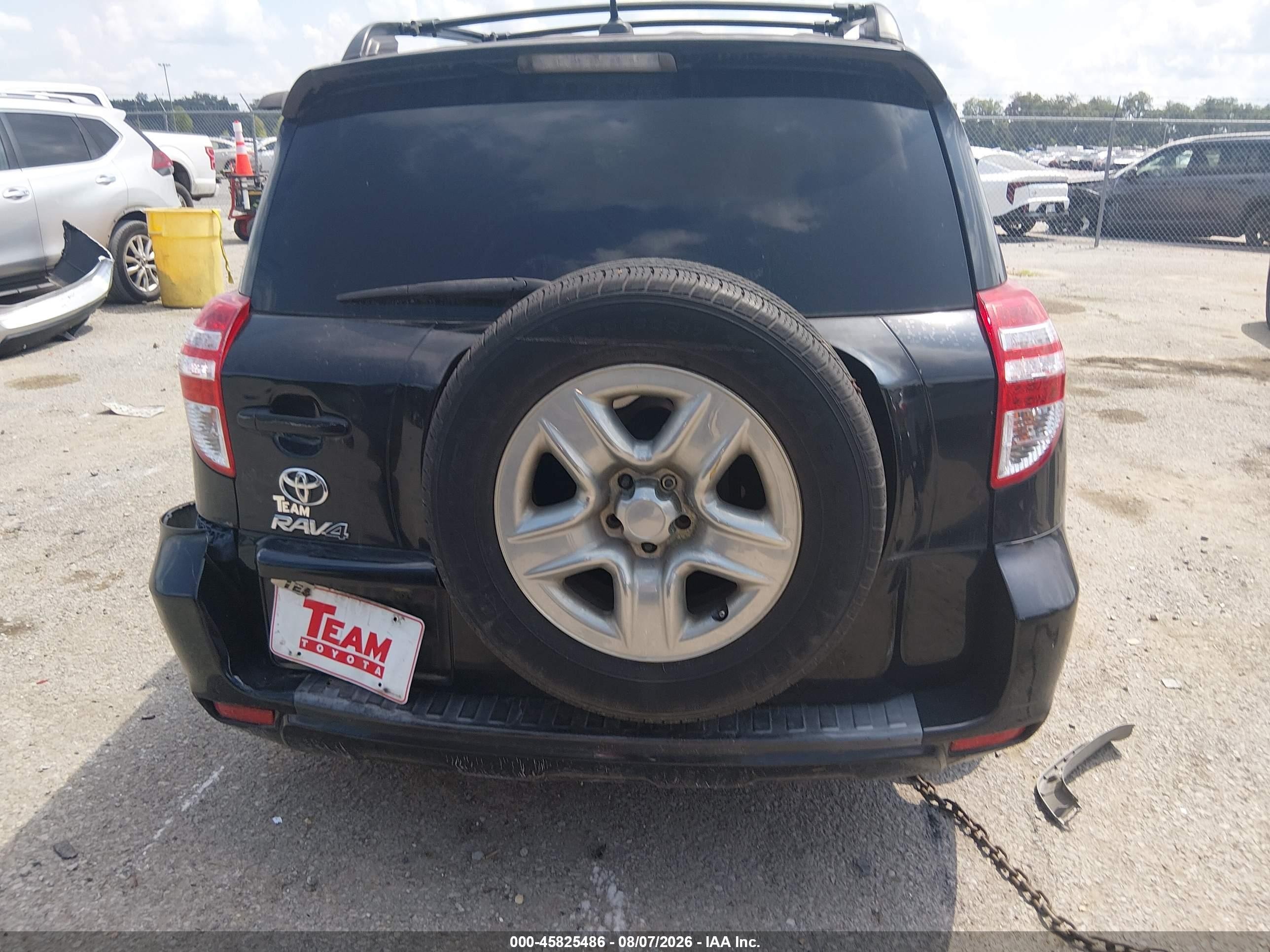 2011 Toyota Rav4   Black vin: 2T3ZF4DV4BW064348
