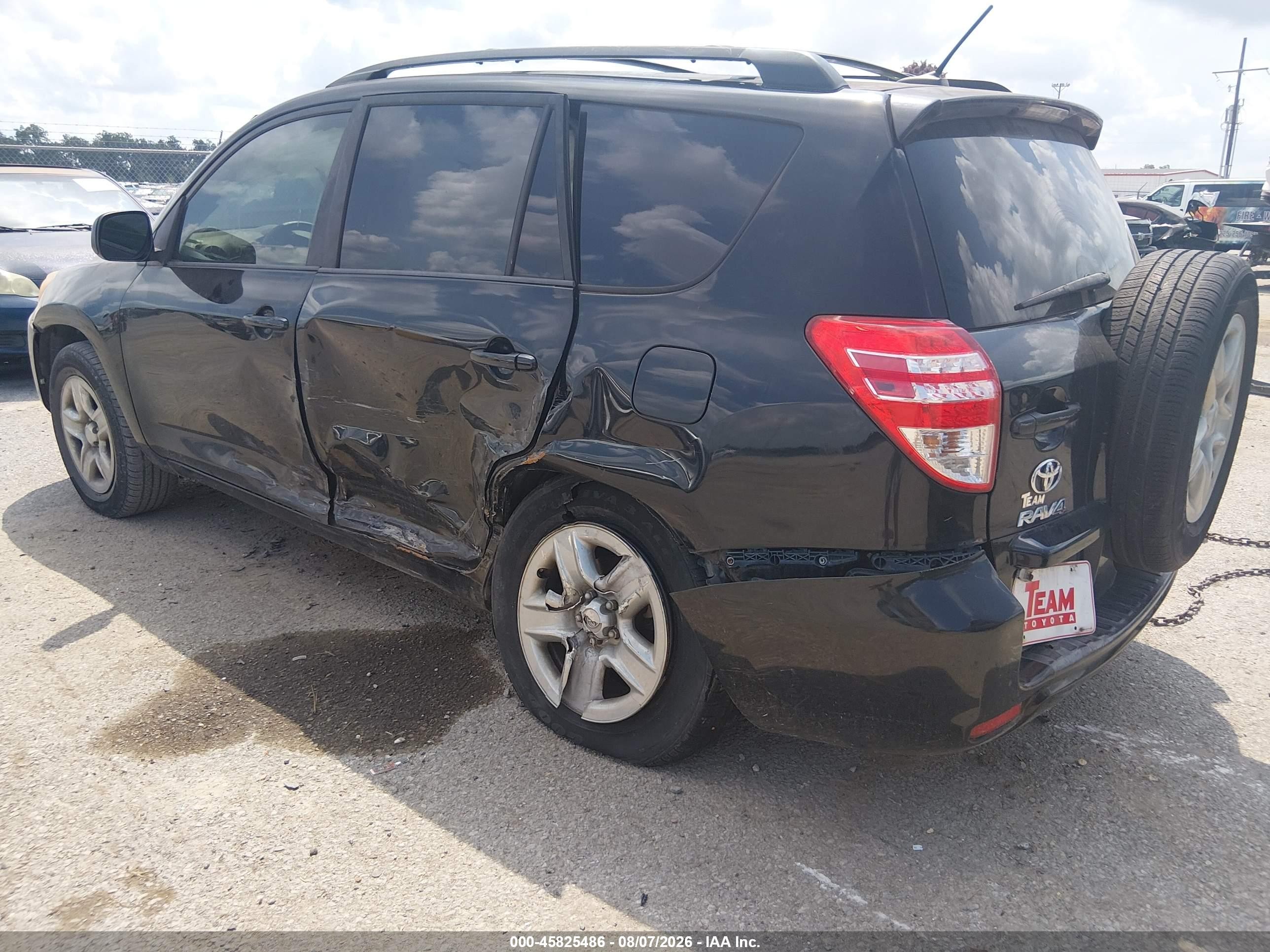 2011 Toyota Rav4   Black vin: 2T3ZF4DV4BW064348