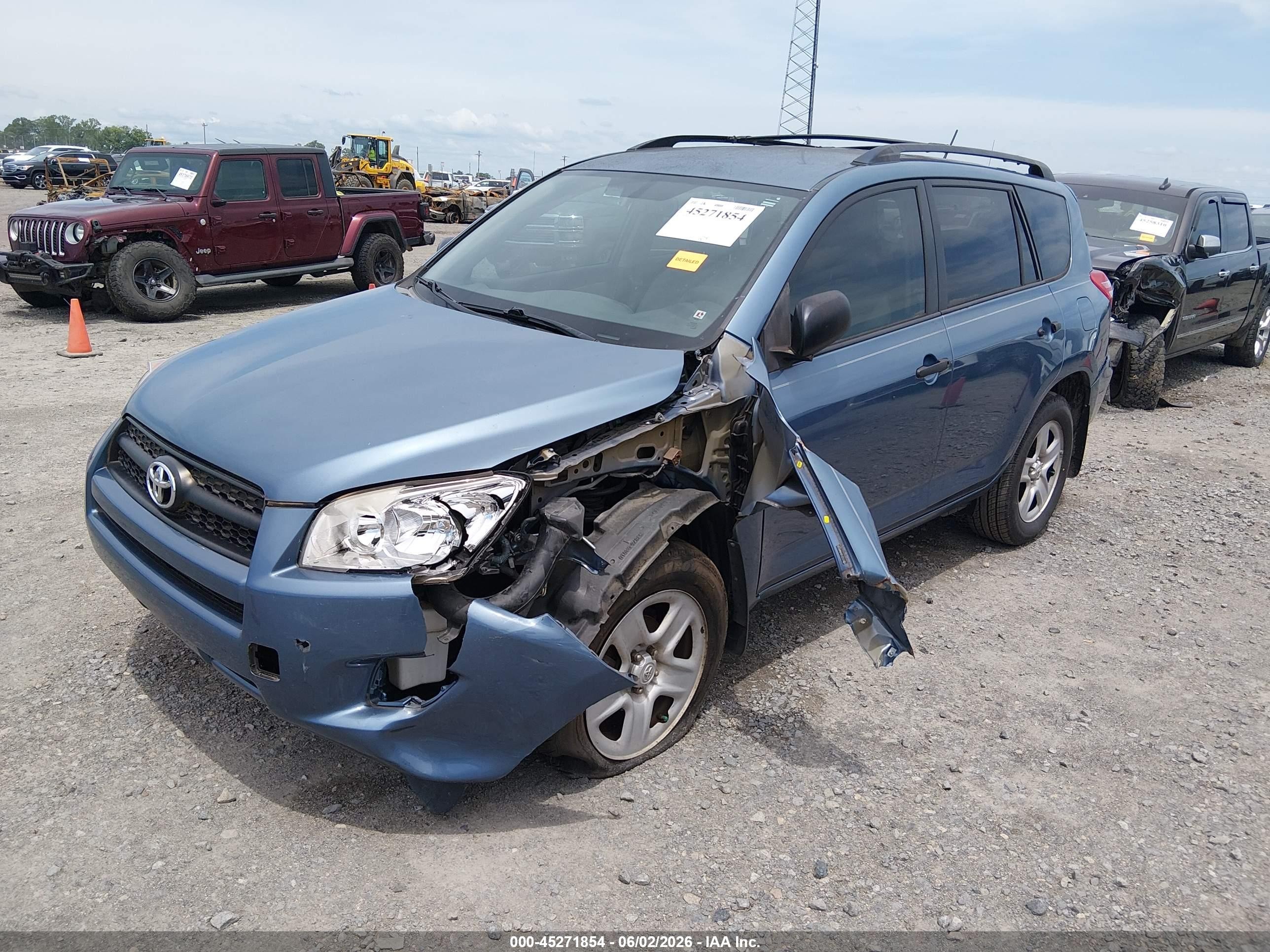 2011 Toyota Rav4 Blue vin: 2T3ZF4DV4BW082266
