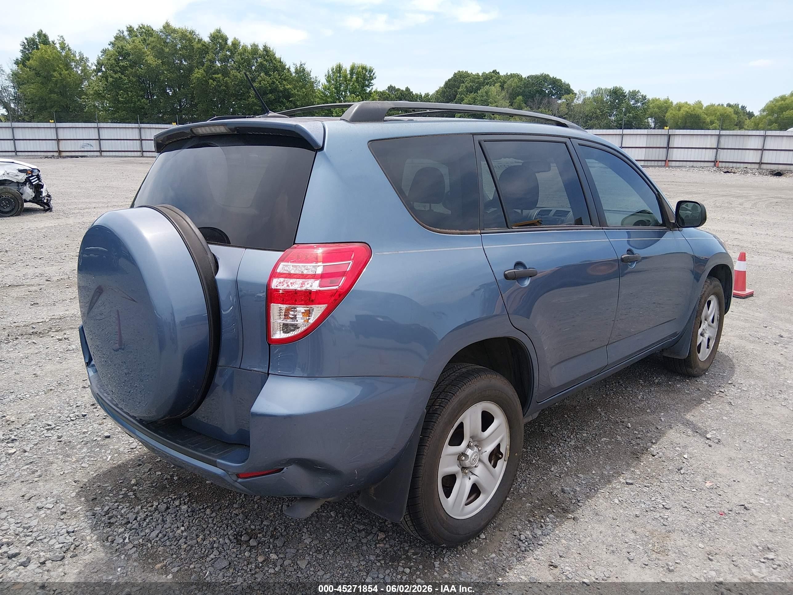 2011 Toyota Rav4 Blue vin: 2T3ZF4DV4BW082266