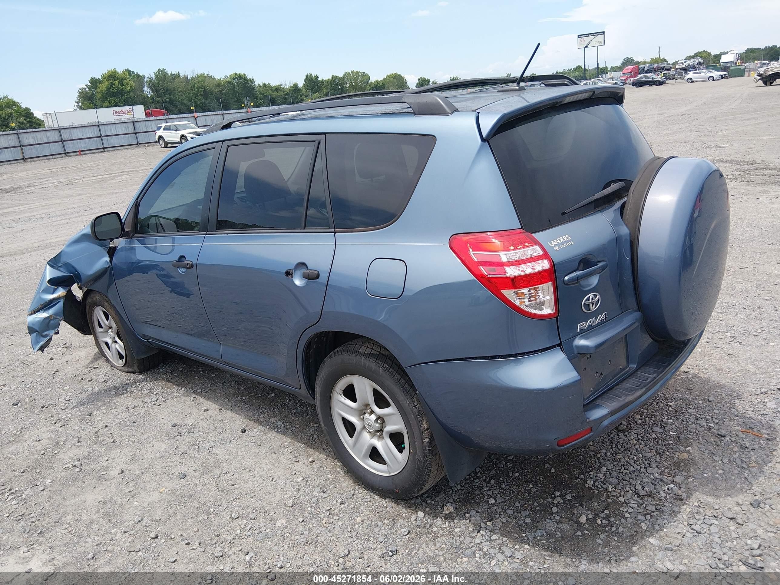 2011 Toyota Rav4 Blue vin: 2T3ZF4DV4BW082266