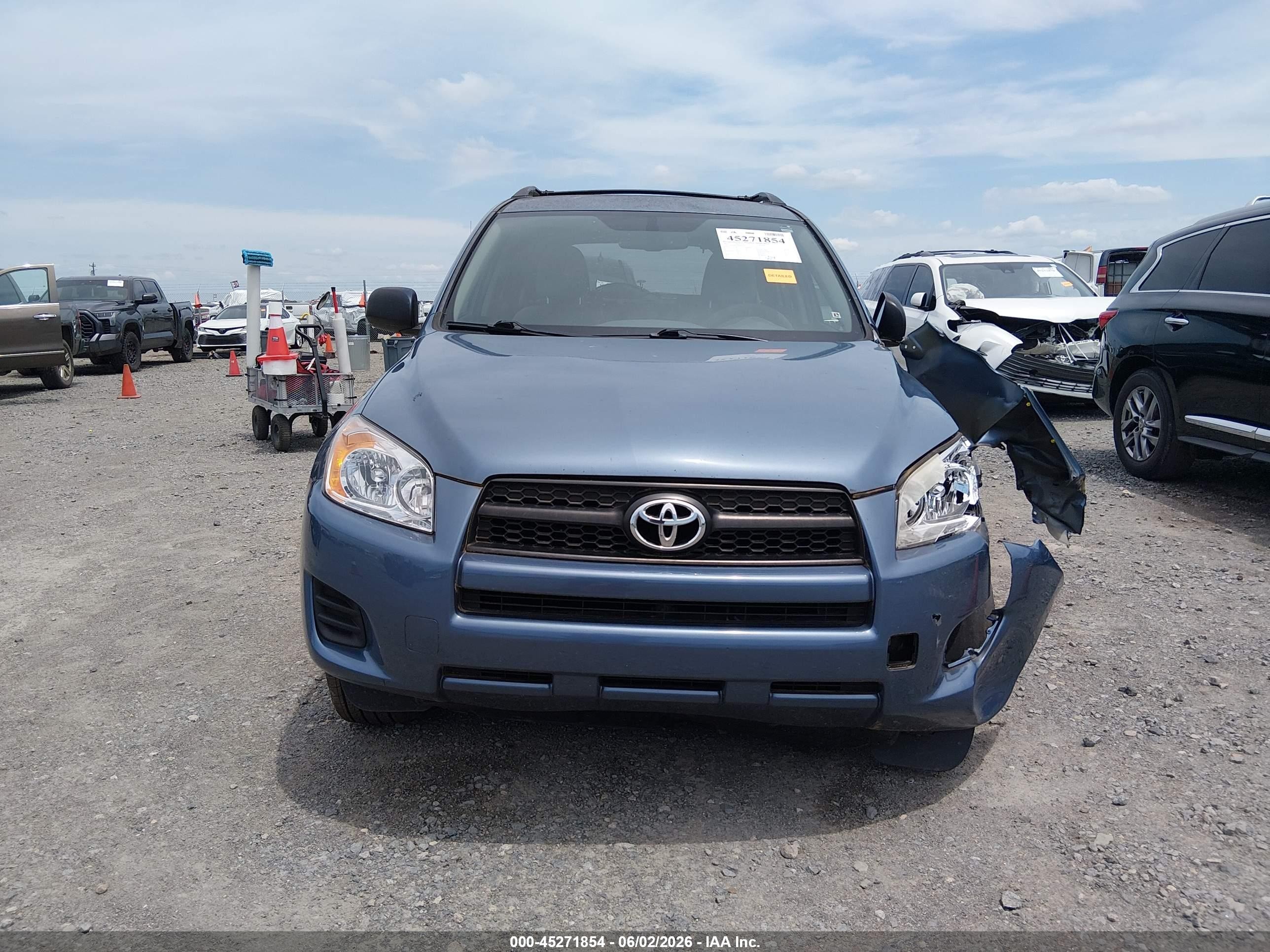 2011 Toyota Rav4 Blue vin: 2T3ZF4DV4BW082266