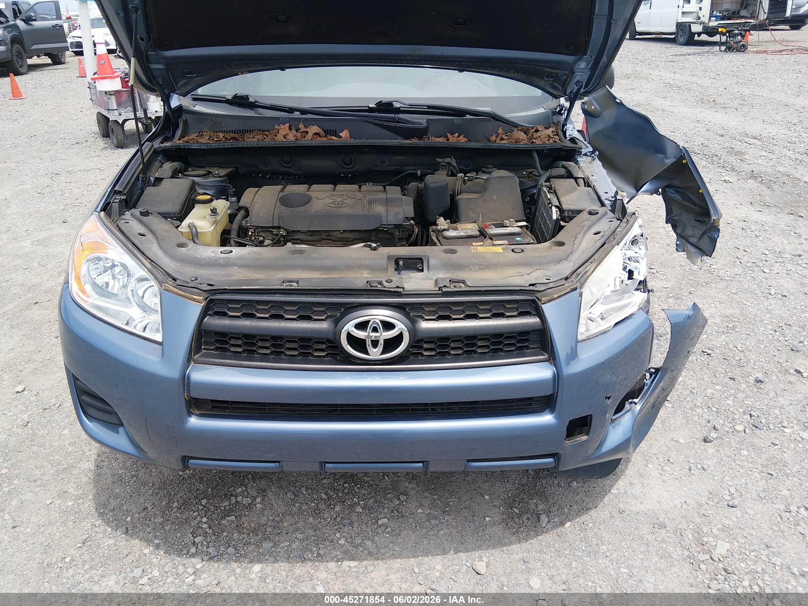 2011 Toyota Rav4 Blue vin: 2T3ZF4DV4BW082266