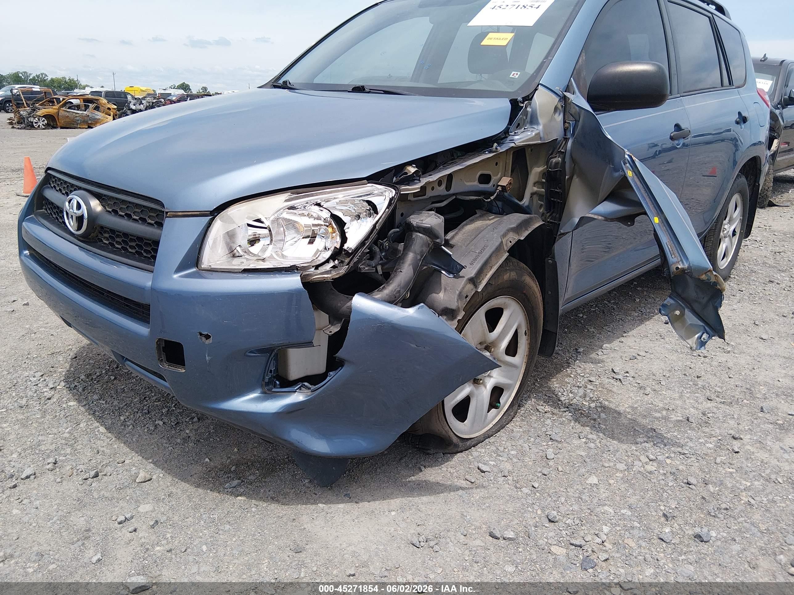 2011 Toyota Rav4 Blue vin: 2T3ZF4DV4BW082266