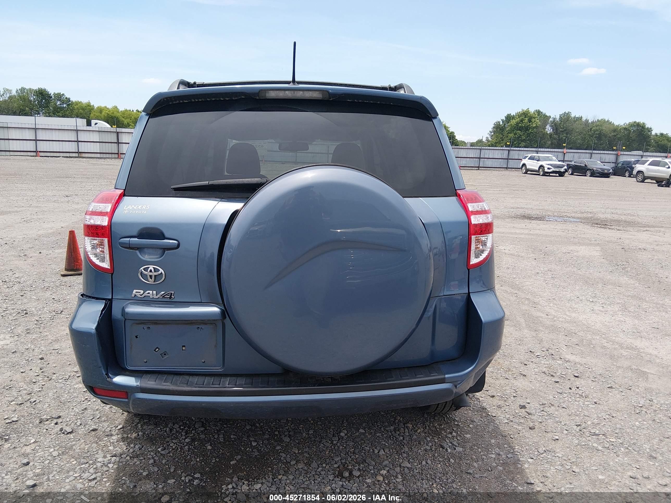 2011 Toyota Rav4 Blue vin: 2T3ZF4DV4BW082266