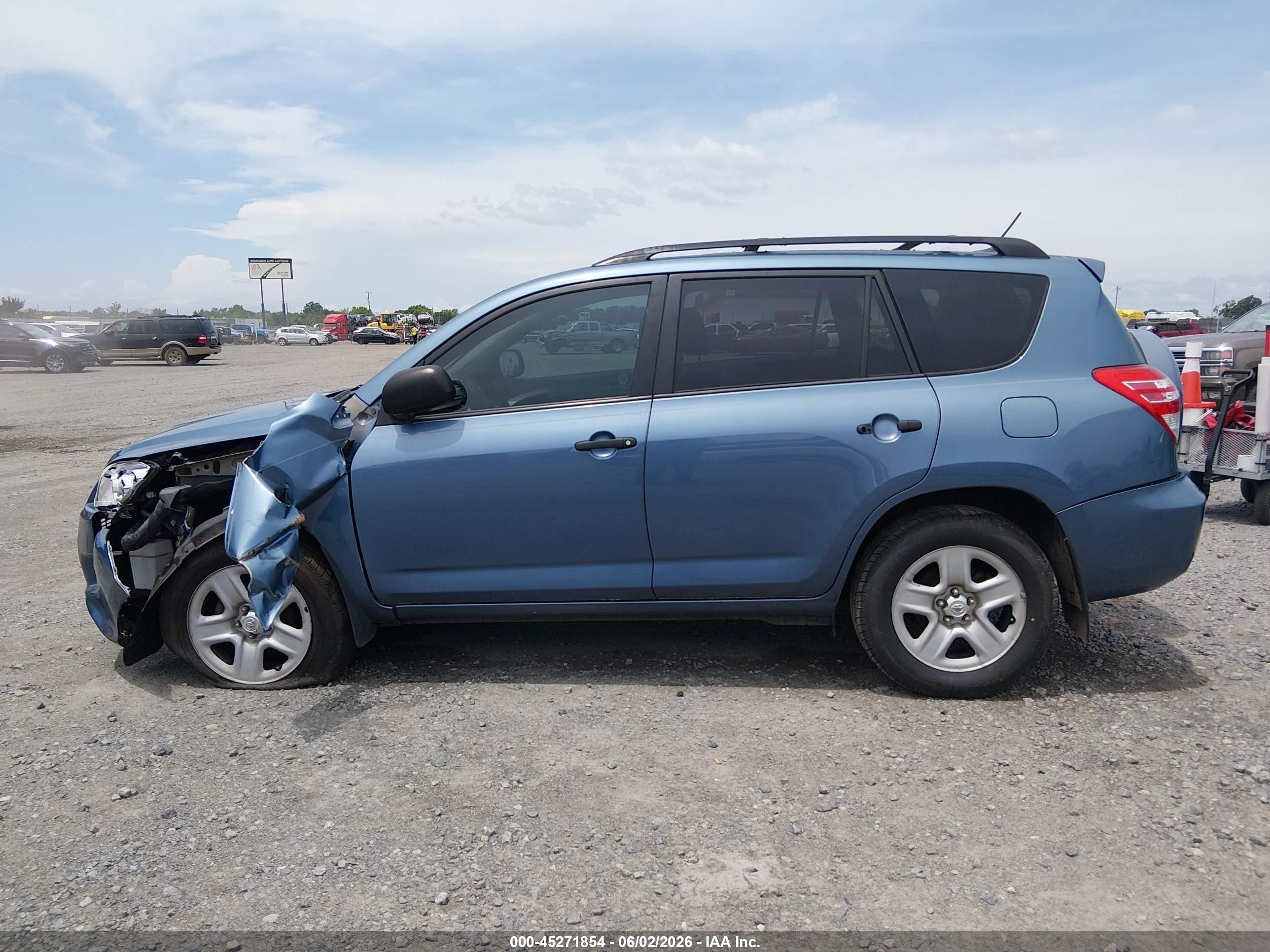 2011 Toyota Rav4 Blue vin: 2T3ZF4DV4BW082266