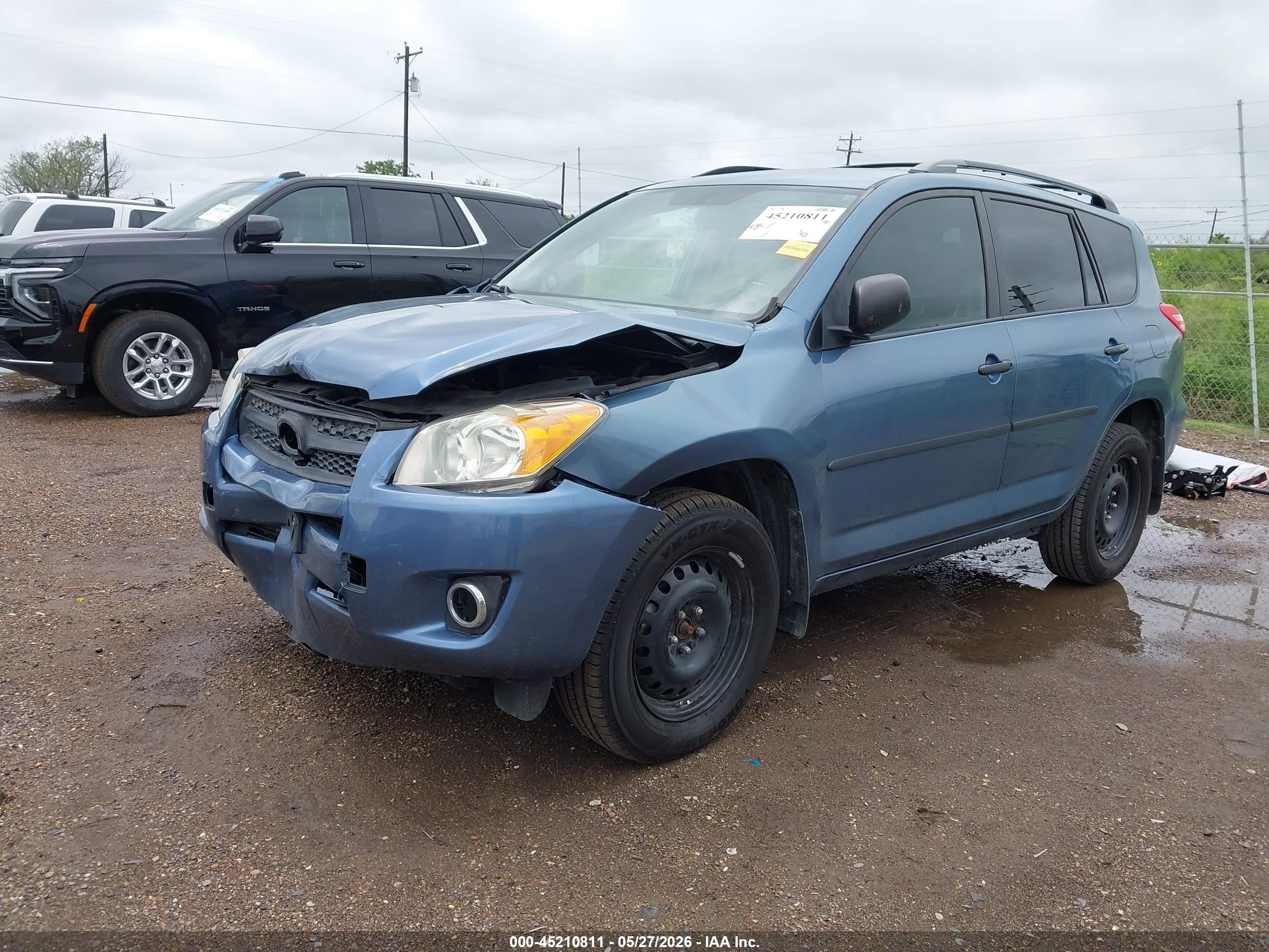 2011 Toyota Rav4   Blue vin: 2T3ZF4DV4BW087807