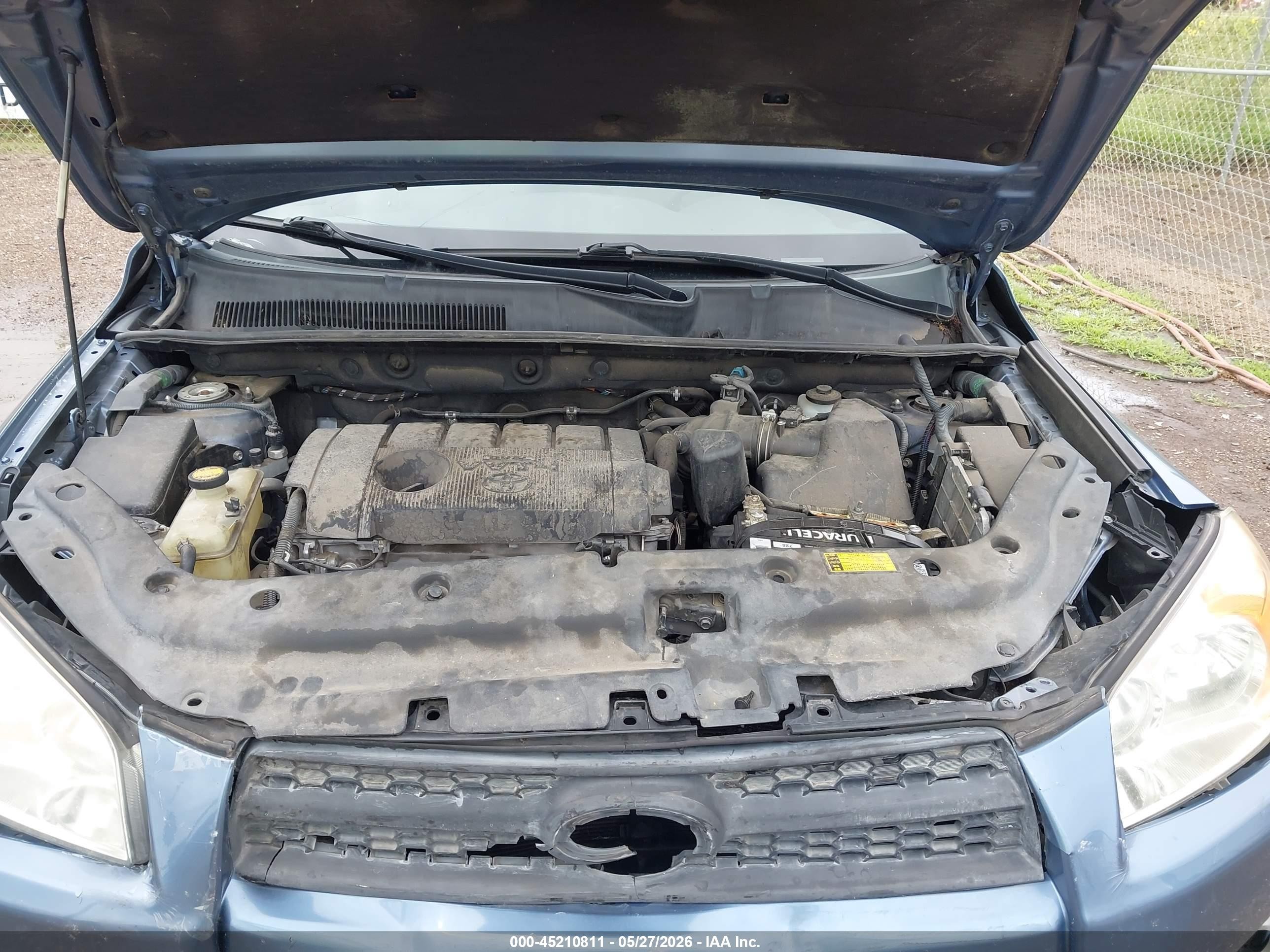 2011 Toyota Rav4   Blue vin: 2T3ZF4DV4BW087807