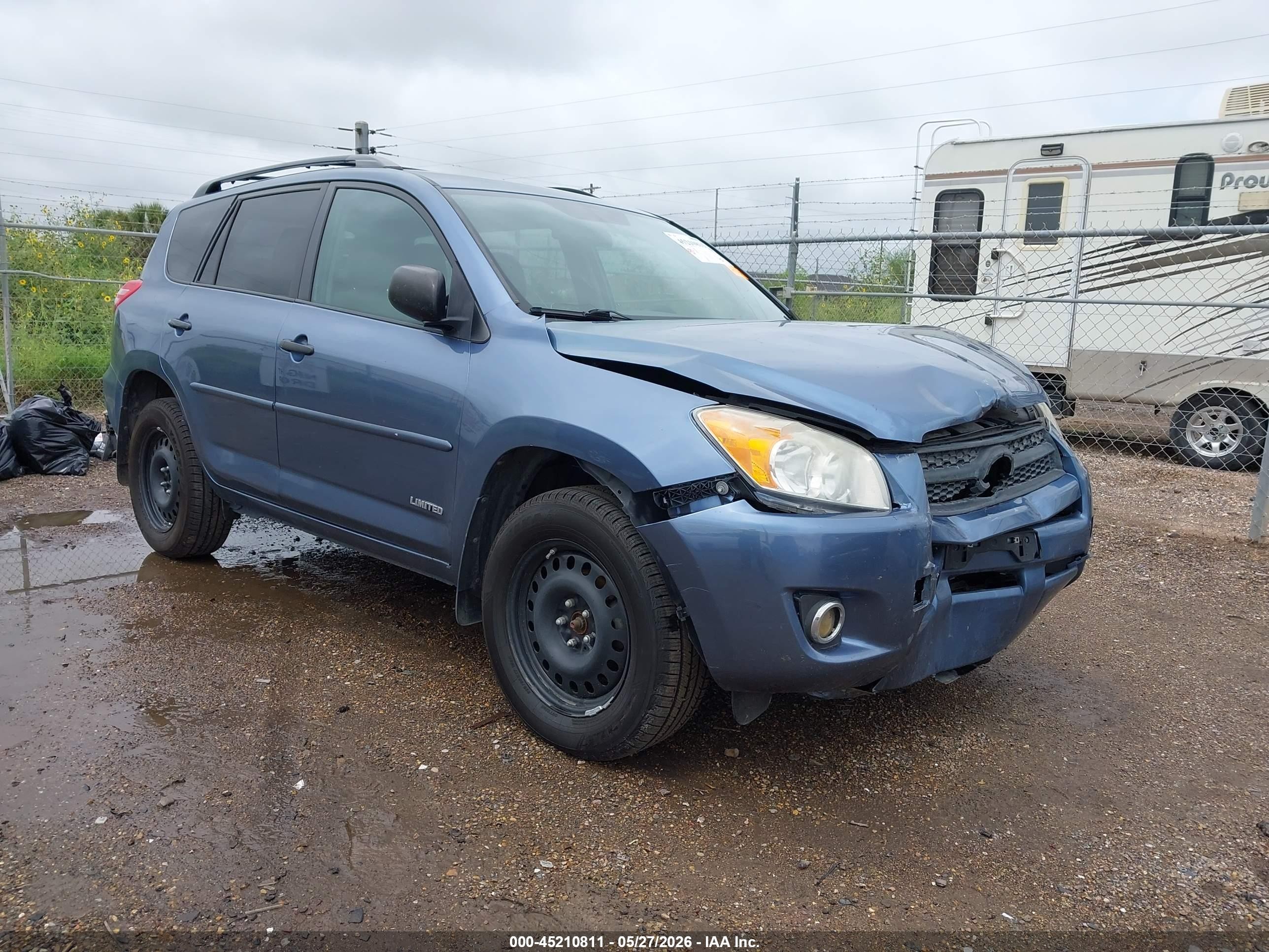 2011 Toyota Rav4   Blue vin: 2T3ZF4DV4BW087807