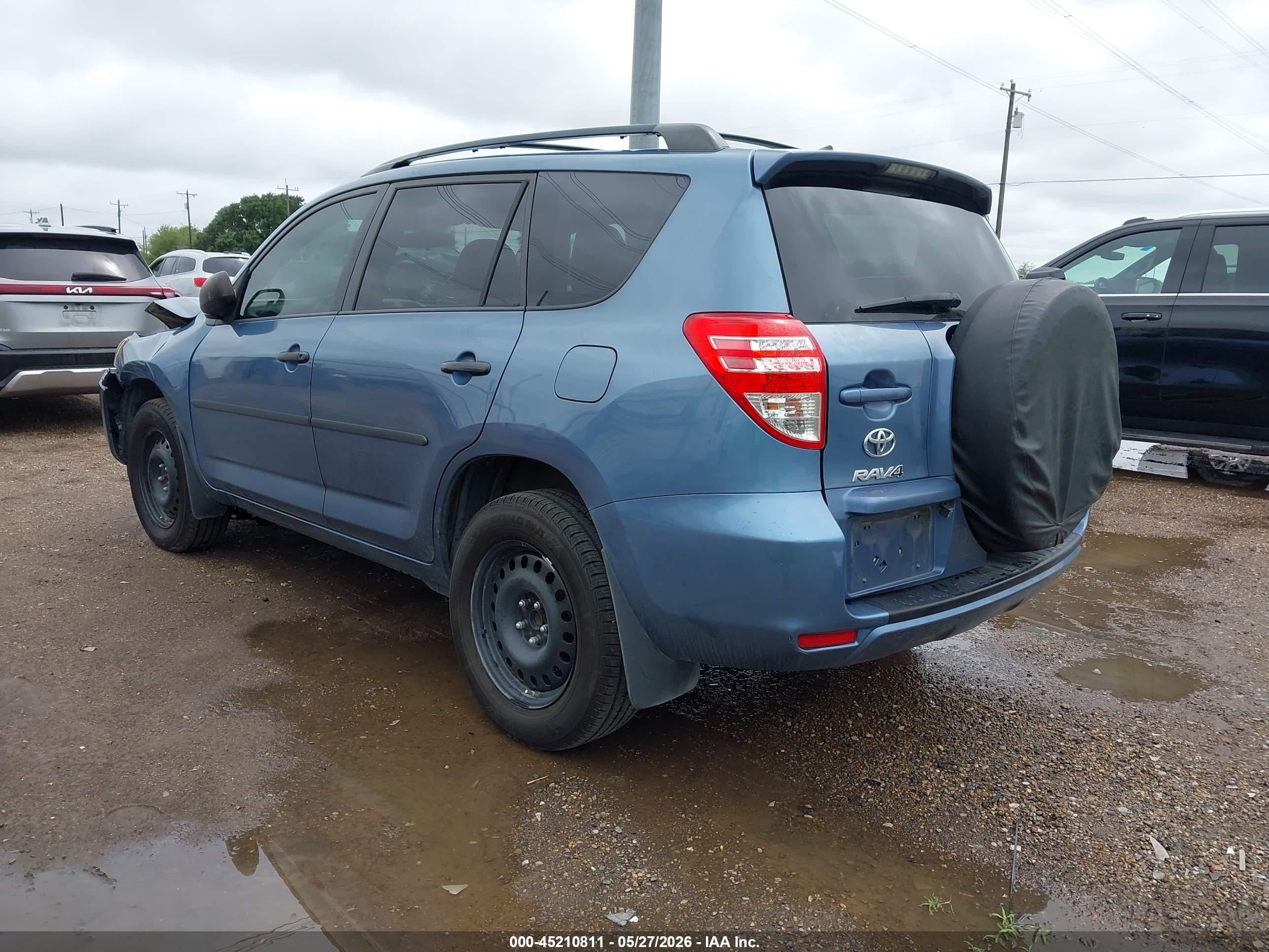 2011 Toyota Rav4   Blue vin: 2T3ZF4DV4BW087807