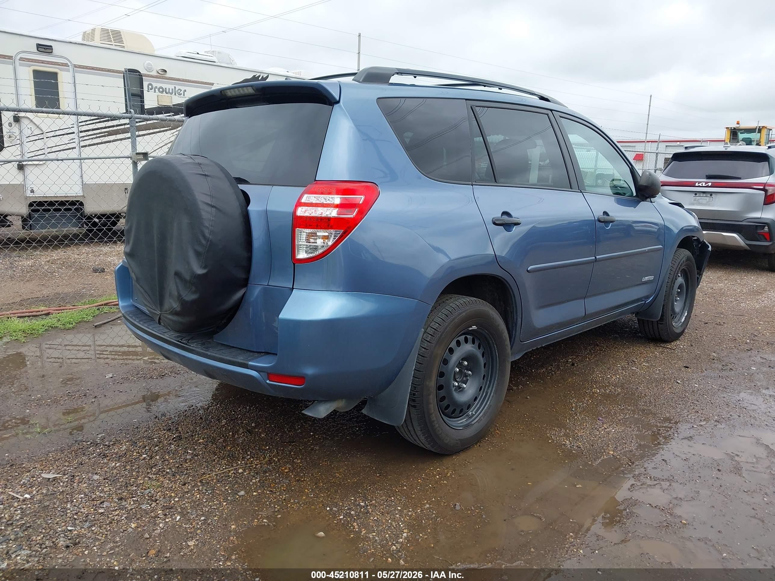 2011 Toyota Rav4   Blue vin: 2T3ZF4DV4BW087807