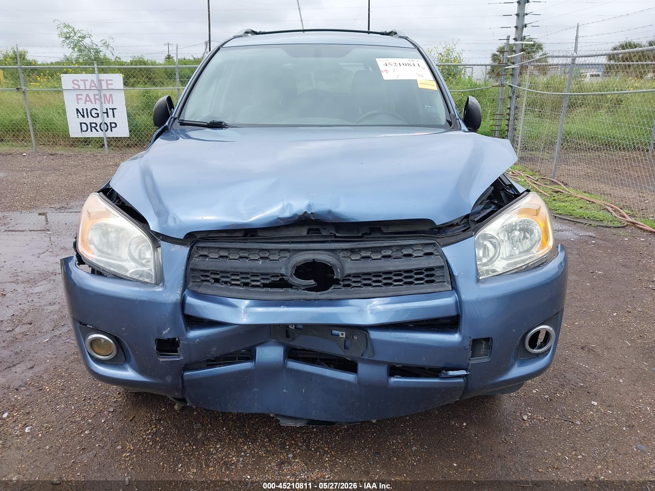 2011 Toyota Rav4   Blue vin: 2T3ZF4DV4BW087807