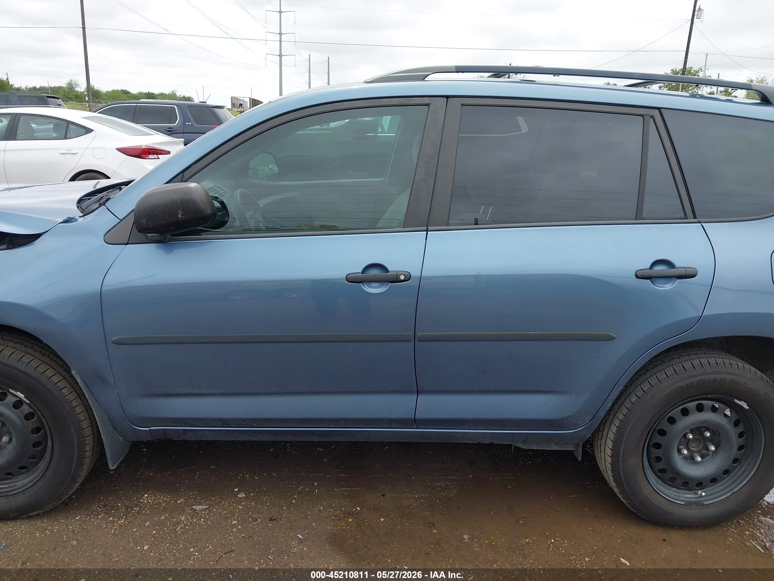 2011 Toyota Rav4   Blue vin: 2T3ZF4DV4BW087807