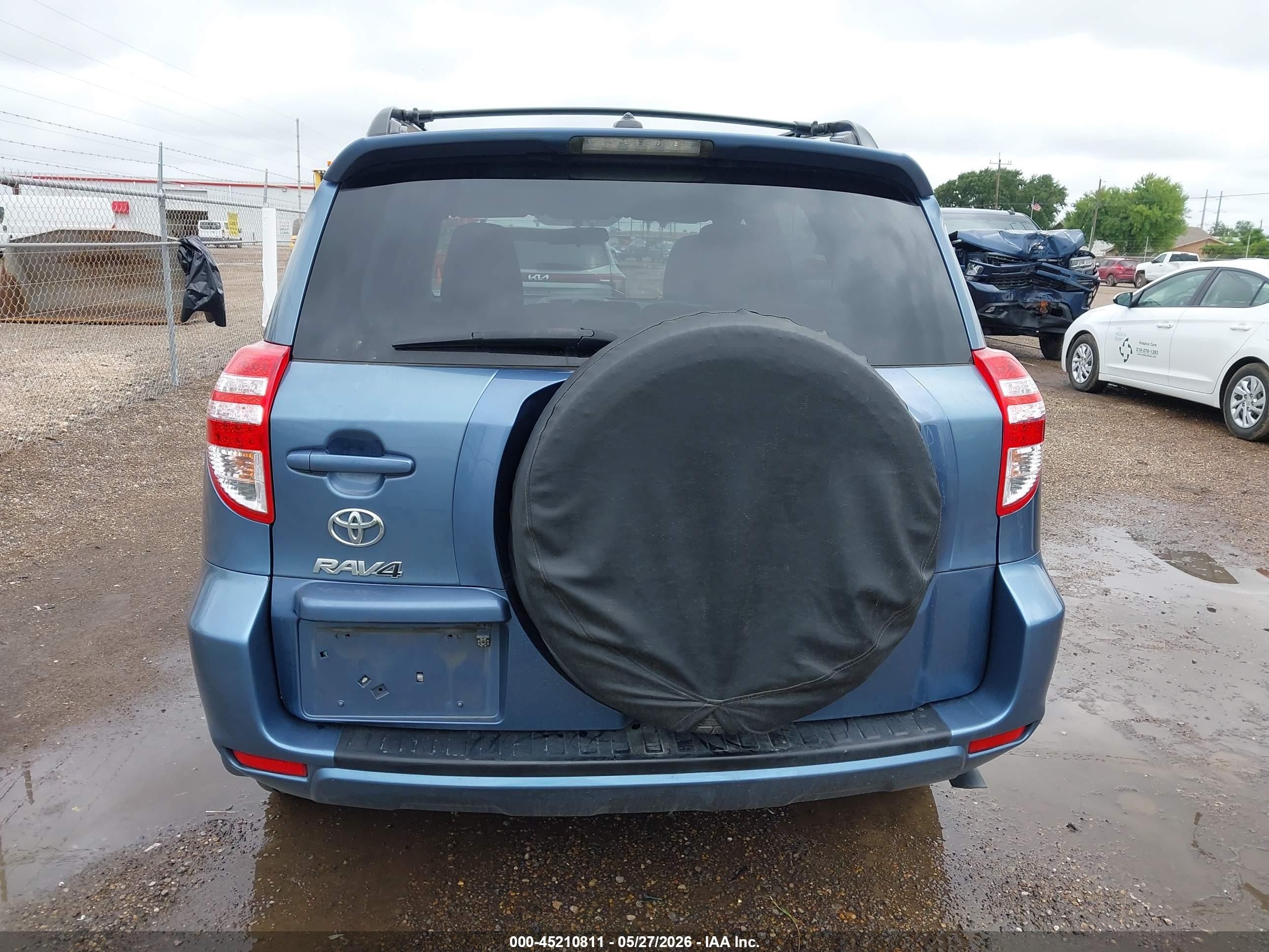 2011 Toyota Rav4   Blue vin: 2T3ZF4DV4BW087807