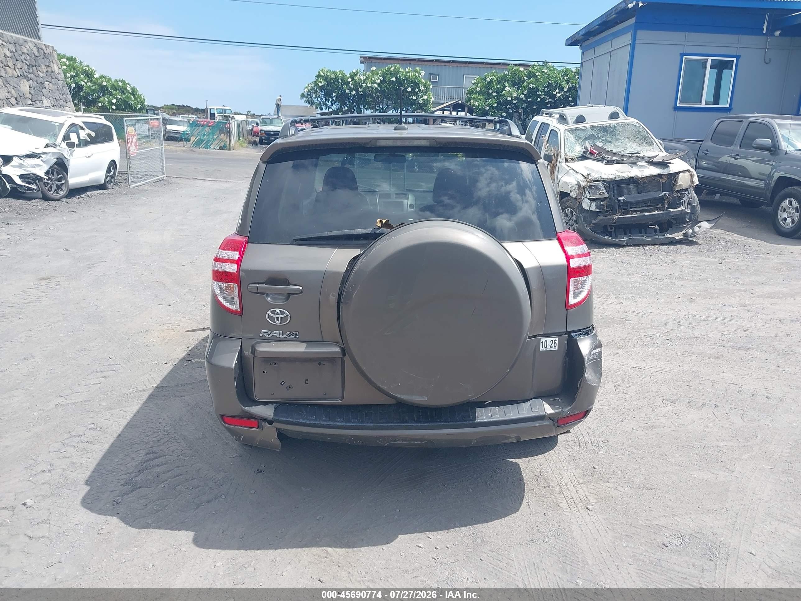2011 Toyota Rav4   Brown vin: 2T3ZF4DV4BW093963