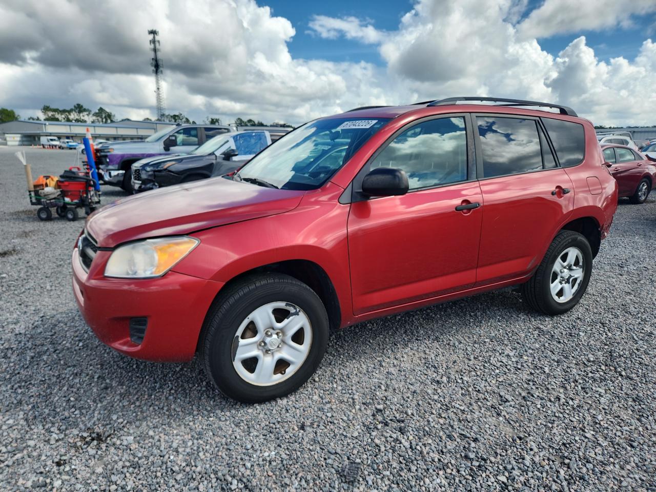 2011 Toyota Rav4 Base Red vin: 2T3ZF4DV4BW101480