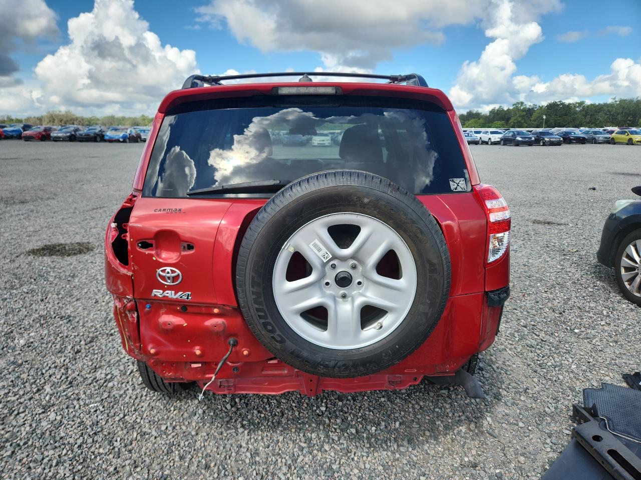 2011 Toyota Rav4 Base Red vin: 2T3ZF4DV4BW101480