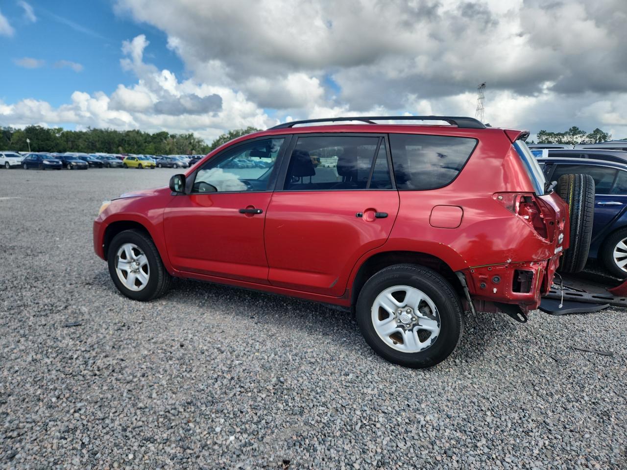 2011 Toyota Rav4 Base Red vin: 2T3ZF4DV4BW101480