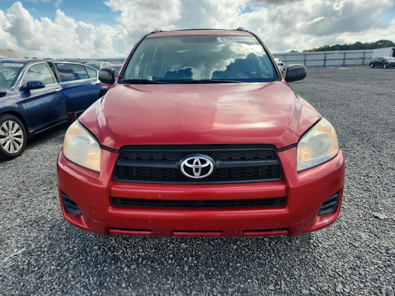 2011 Toyota Rav4 Base Red vin: 2T3ZF4DV4BW101480